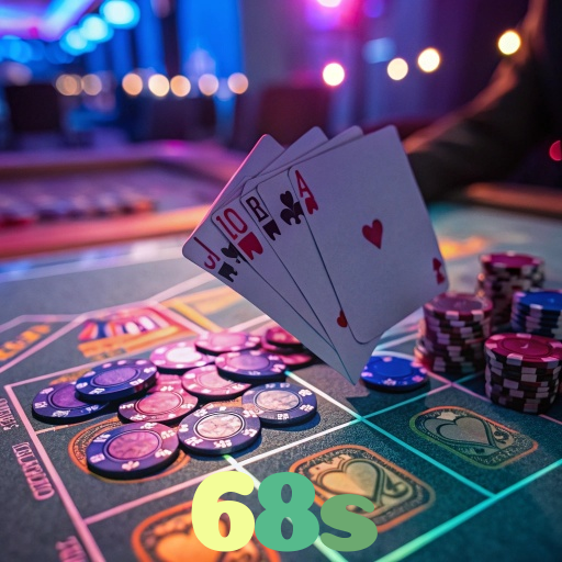 68s：Jogue poker, aposte no futebol e ganhe em grandes jogos de cassino!